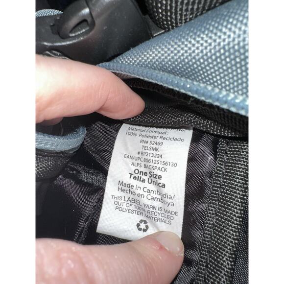 Swiss Tech ALPS BACKPACK Gray Canvas, great for school, work, or outdoors Laptop - Picture 12 of 16